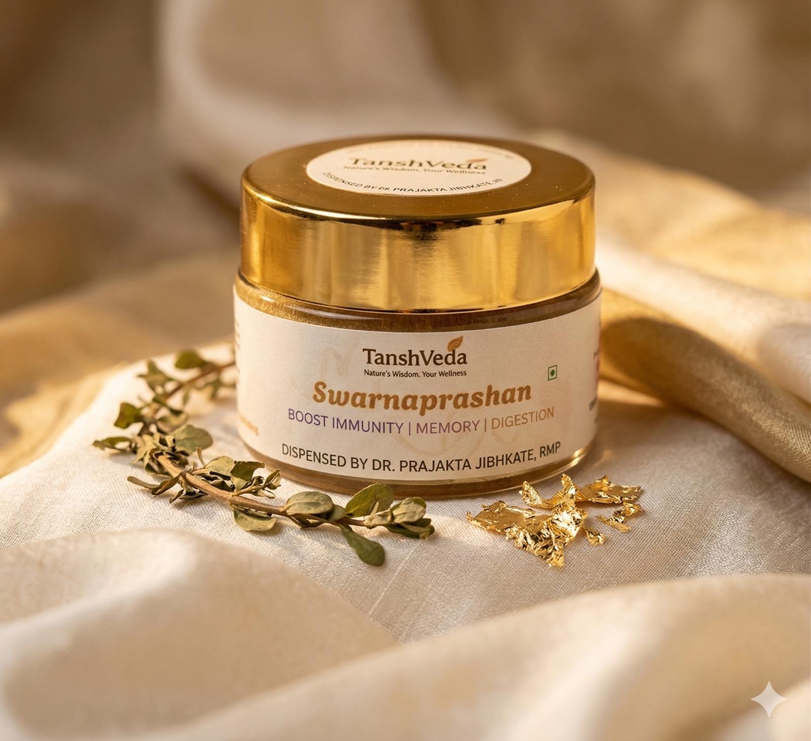 Tanshveda Suvarnaprashan Premium Packaging